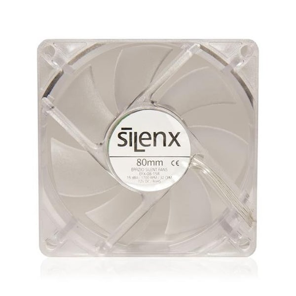 Silenx SilenX EFX-08-15B 80 mm. Led Fluid Dynamic Bearing Fan; Blue EFX-08-15B - main